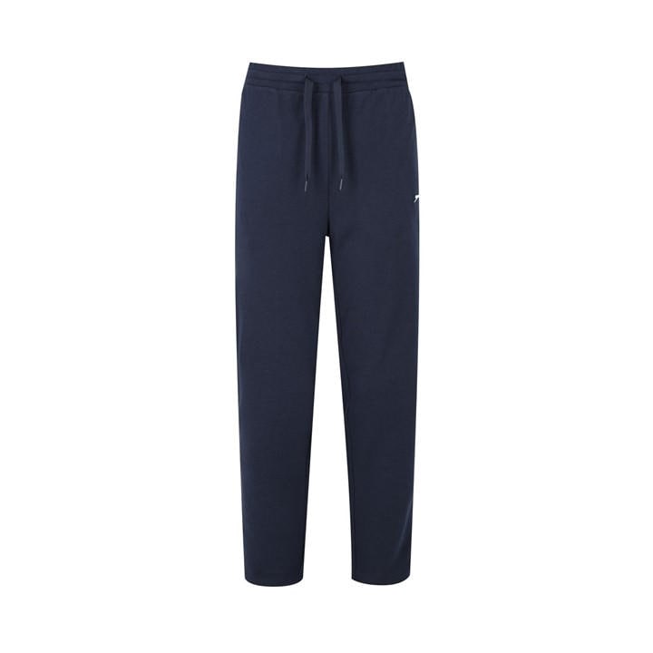 Slazenger Women's Blue Interlock Open Hem Pant in Size 10, Sports Direct