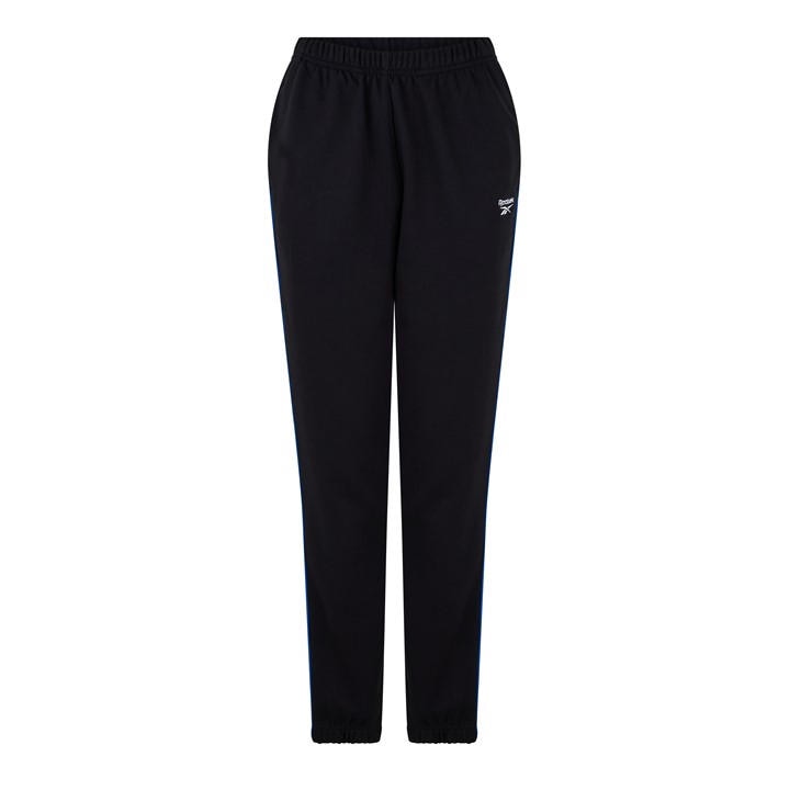 Reebok Women's Black Rie Open Hem Fleece Joggers in Size 4, Sports Direct