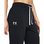 Black/Blk/White - Under Armour - Rival Terry Jogger