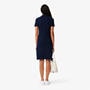 NAVY BLUE - Lacoste - Slim Fit Stretch Piqué Polo Dress