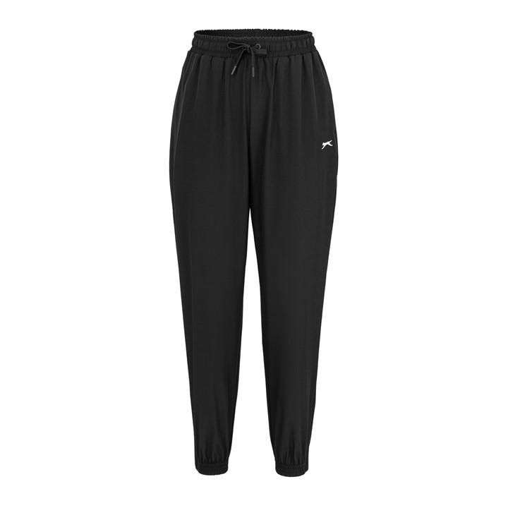 Slazenger Women's Black Closed Hem Pants in Size 18, Sports Direct