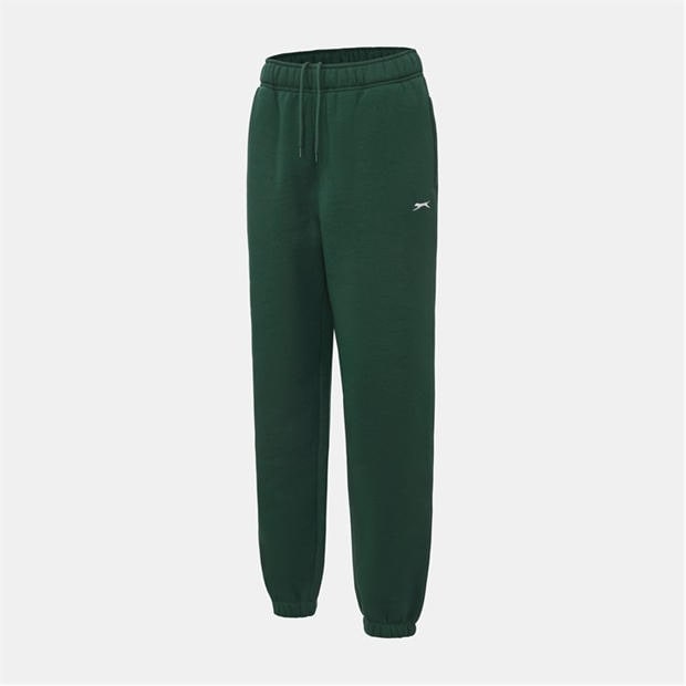 Forest Green - Slazenger - Closed Hem Fleece Pants Womens