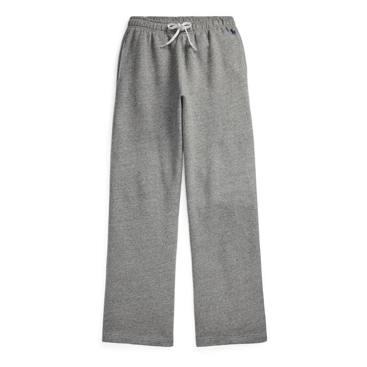 Polo Ralph Lauren Women's Grey Wide Leg Jogging Bottoms in Size 12, Sports Direct