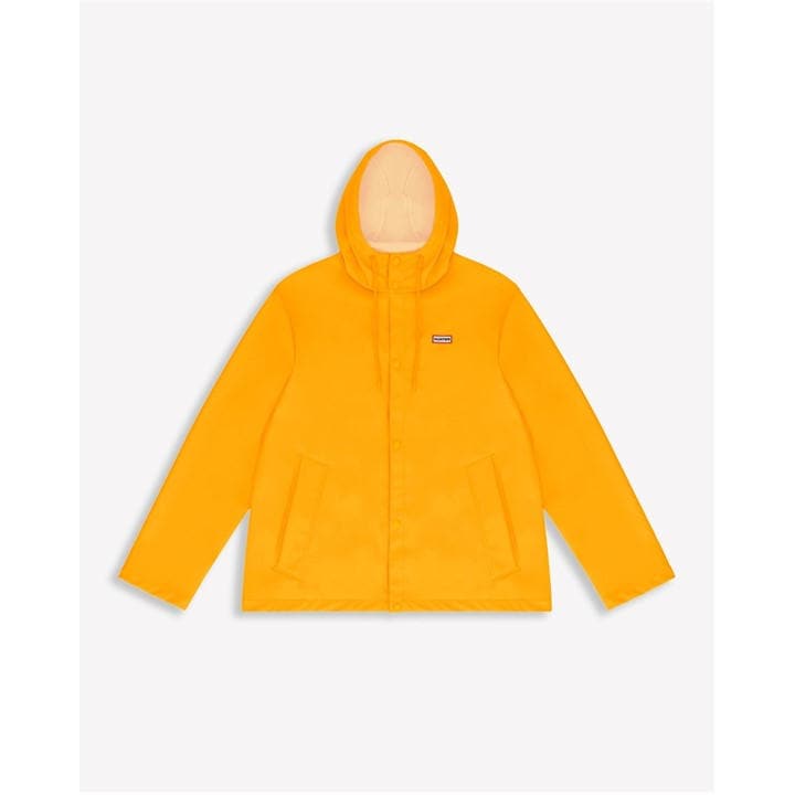 Hunter Women's Yellow Izzy Short Weather-Resistant Rain Anorak in Size 10, Sports Direct