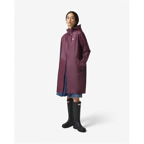Hunter - Womens Andrea Waterproof Lightweight Rain Anorak