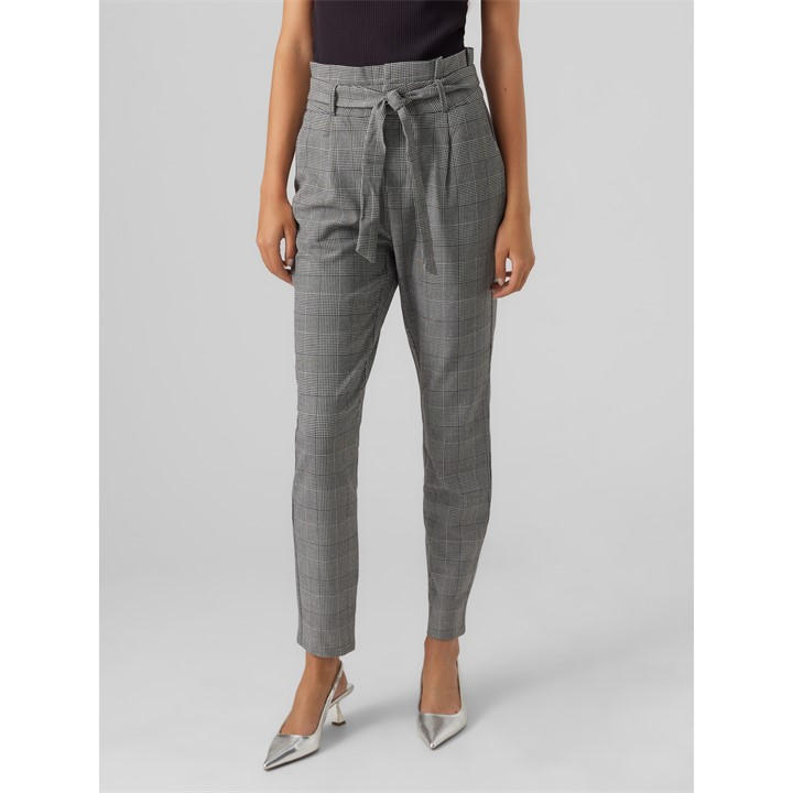 Vero Moda Women's Grey Paperbag Trousers in Size 30 S, Sports Direct