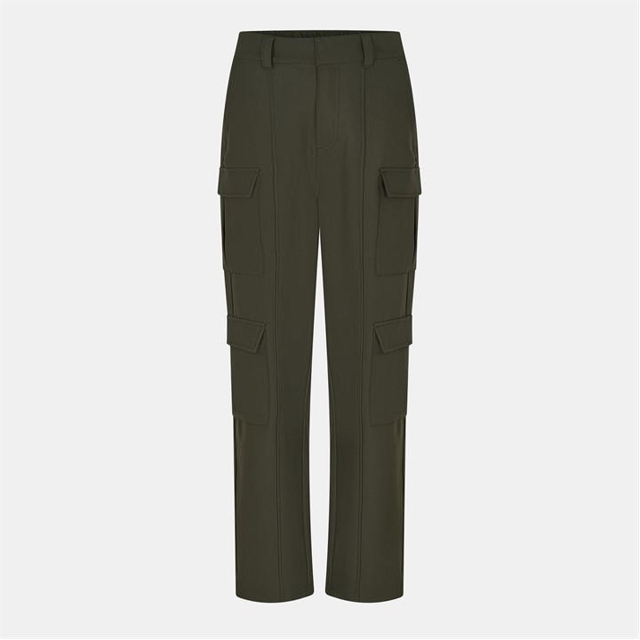 Jack Wills Women's Green Cargo Trousers in Size 6, Sports Direct