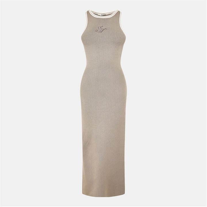 Jack Wills Women's Brown Knitted Maxi Jumper Dress in Size 14, Sports Direct