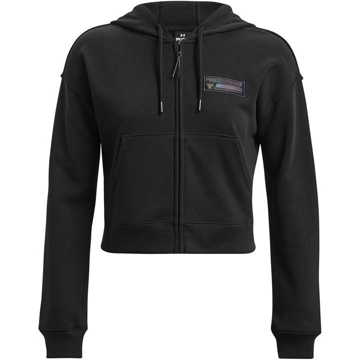 Under Armour Women's Black Heavyweight Terry Full-Zip Fleece in Size 16, Sports Direct