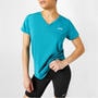 Teal - Slazenger - Ladies V Neck Tee Shirt