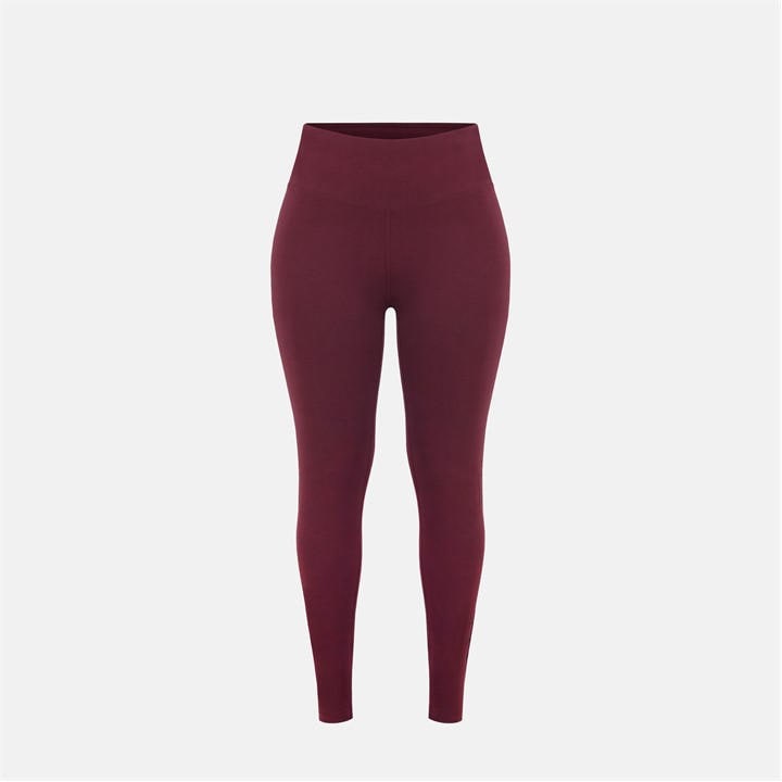 Miso Women's Red Large Logo Leggings in Size 16, Sports Direct