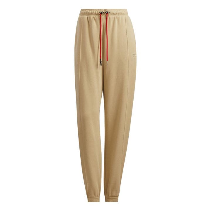 Adidas Originals Women's Beige Closed Hem Fleece Joggers in Size 4, Sports Direct