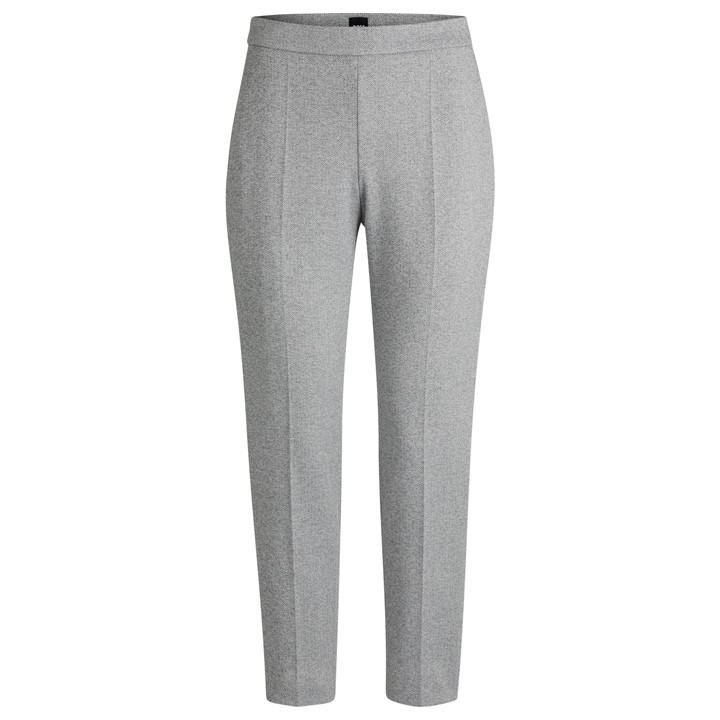 Boss Women's  Tilunara Slim Fit Trousers in Size 6, Sports Direct