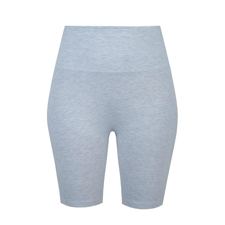Miso Women's Grey High Waisted Cycling Shorts in Size 10, Sports Direct