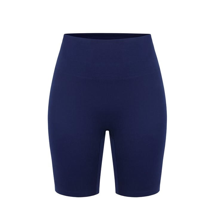 Miso Women's Blue High Waisted Cycling Shorts in Size 8, Sports Direct