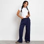 NAVY - Daisy Street - Womens Mid Rise Wide Leg Joggers