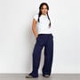 NAVY - Daisy Street - Womens Mid Rise Wide Leg Joggers