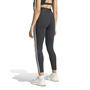 Black/White - adidas - Loungewear Essentials Three Stripes Womens Leggings