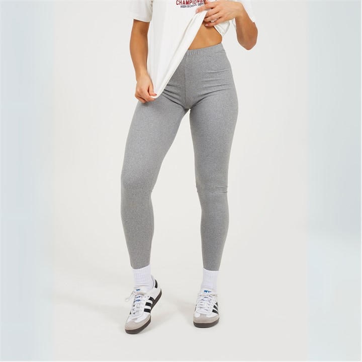 Brave Soul Women's Grey Slim Leg Leggings in Size 12, Sports Direct