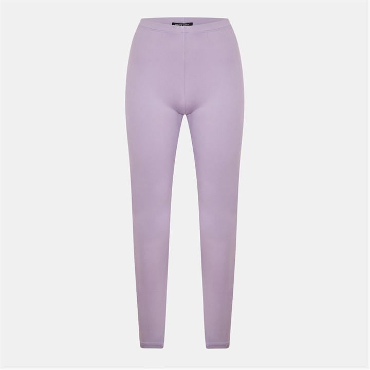 Brave Soul Women's Purple Slim Leg Lilac Leggings in Size 10, Sports Direct
