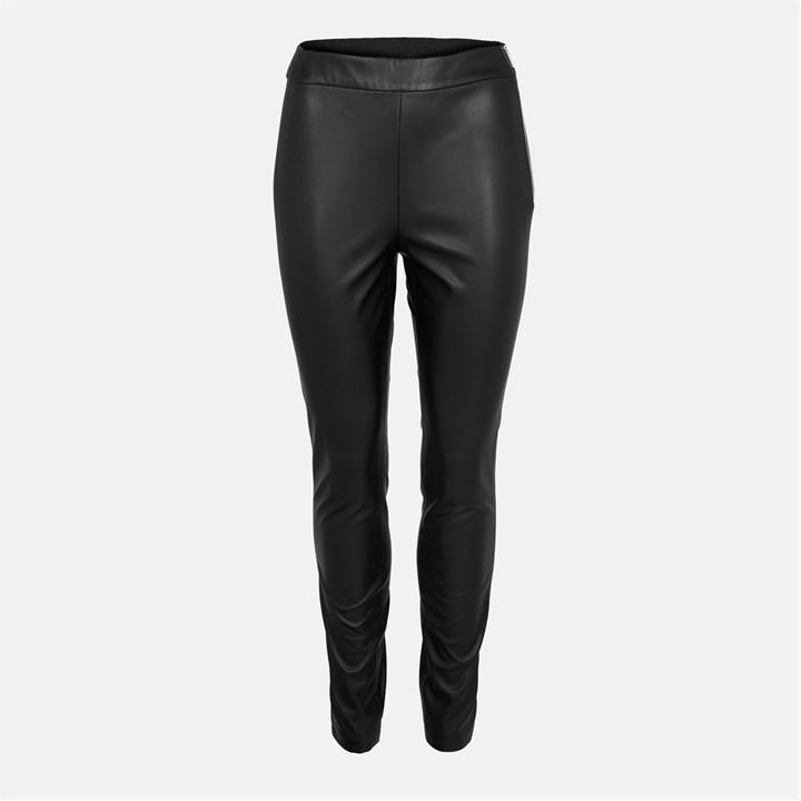Boss Women's Black C Taslimah Slim Fit Trousers in Size 6, Sports Direct