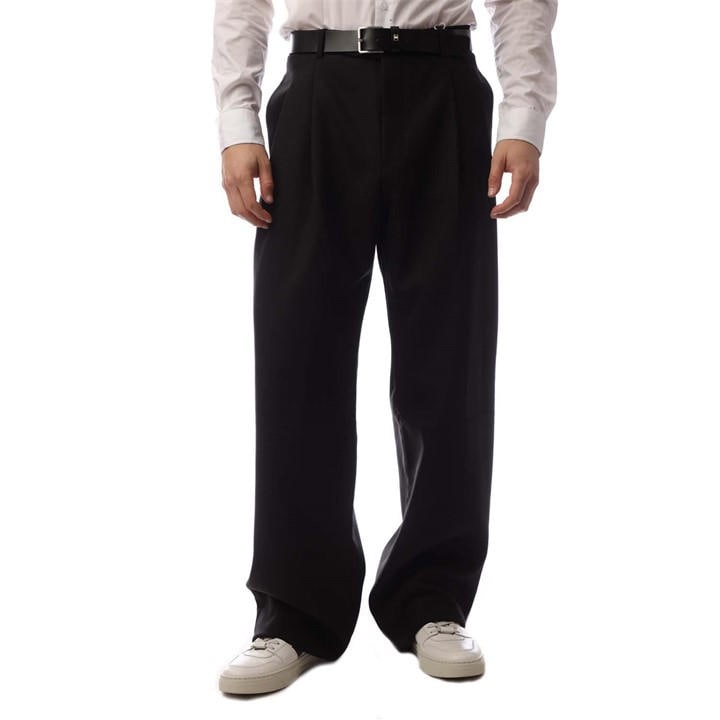 Boss Women's Black Karliea Technical Stretch Slim Fit Trouser in Size 10, Sports Direct