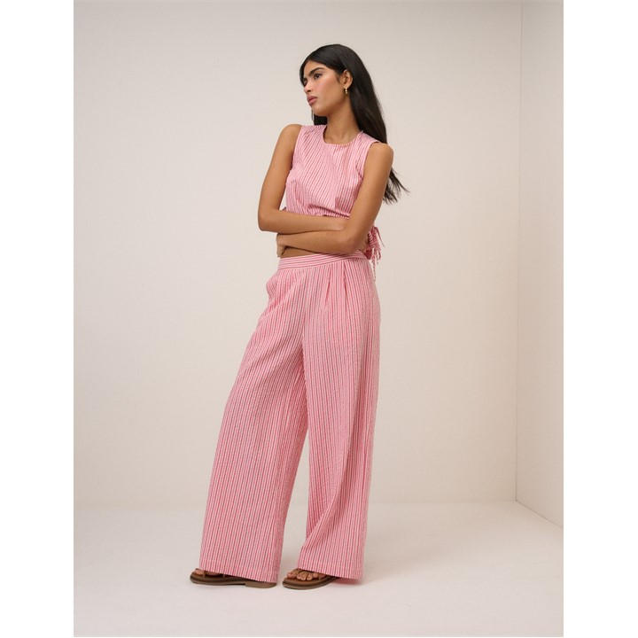 Nobodys  Women's Pink Nc Parker Trouser in Size 8, Sports Direct