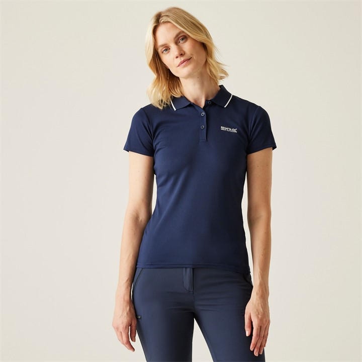 Regatta Women's Blue Maverik V Shirt in Size 14, Sports Direct