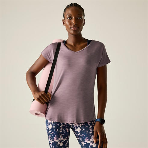 Women’s Short Sleeve T-Shirt Dare 2b Dare to Be Vigilant Orange