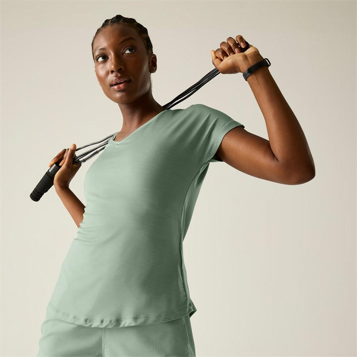 Dare 2B Women's Vigilant T-Shirt - Green Size 10 - Image 5