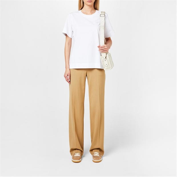 Среден бежов - Boss - Women's Taluca Bootcut Trousers