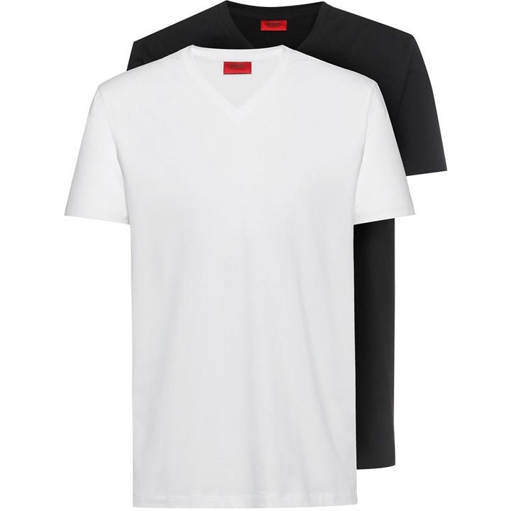 Hugo Men's  Short Sleeve V Neck T Shirt in Size XS, Sports Direct