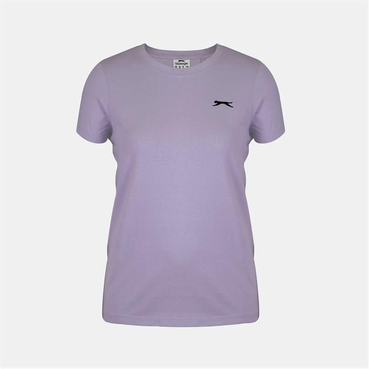 Slazenger Women's Purple Crew Neck Tee in Size 8, Sports Direct