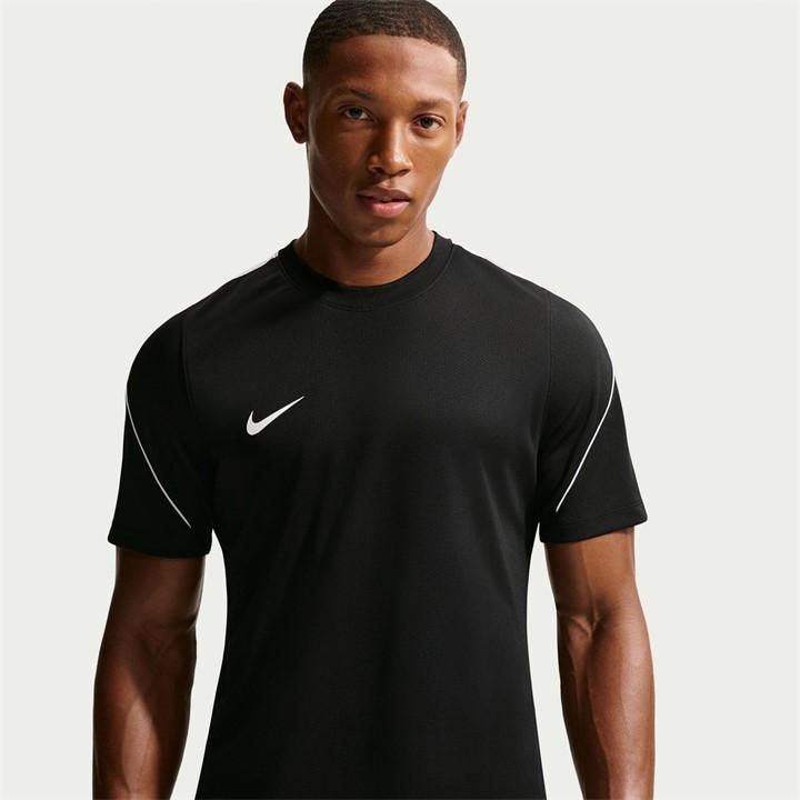 Nike Men's Black Strike Short-Sleeve Football Top  in Size 2XL, Sports Direct