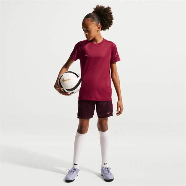 Red/Orange - Nike - Strike Short-Sleeve Football Top Juniors
