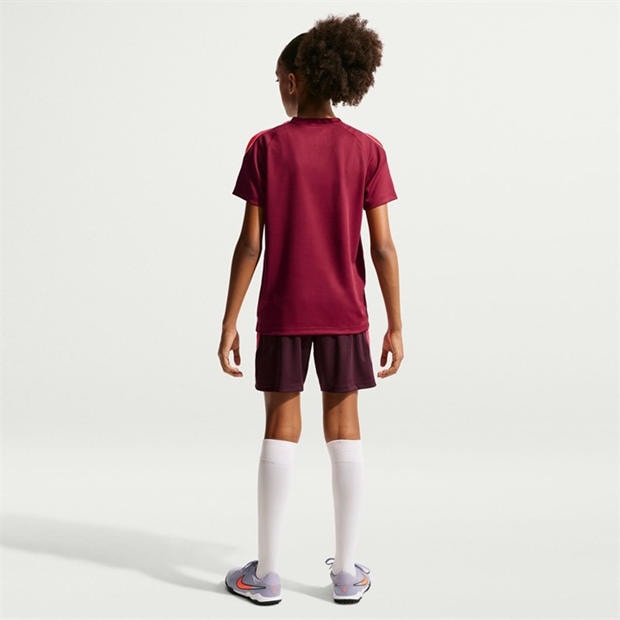 Red/Orange - Nike - Strike Short-Sleeve Football Top Juniors