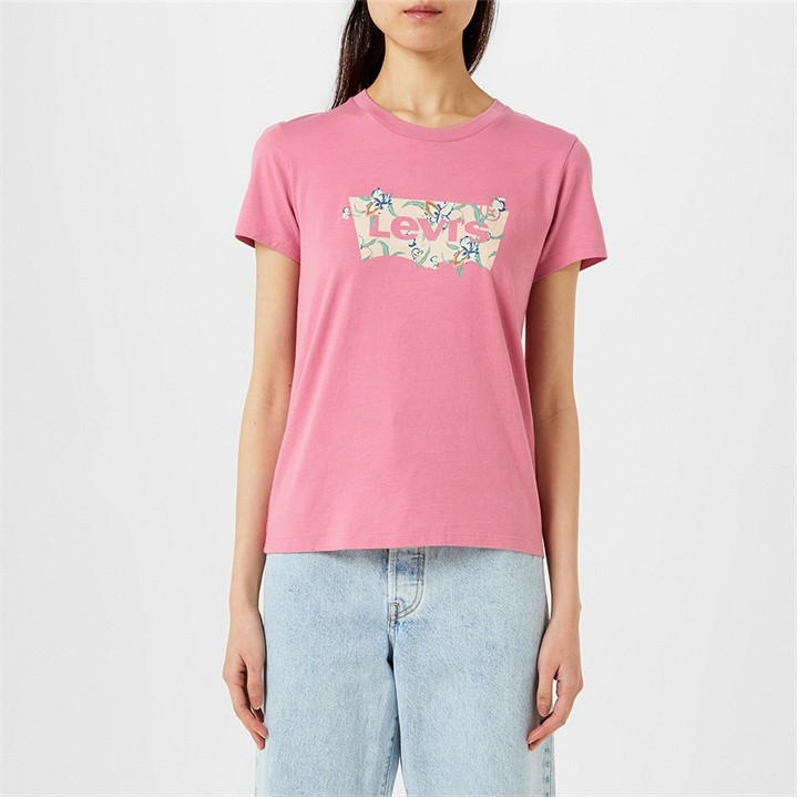 Levis Print T-Shirt - Pink