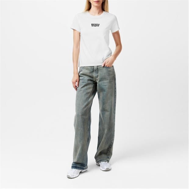 Biały skrzydłowy - Levis - Print T-Shirt