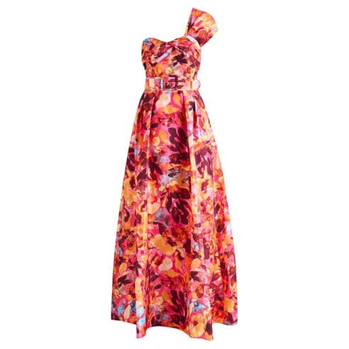 Rebecca Vallance - LD 1 SHLD GARDENIA PRINTED GOW