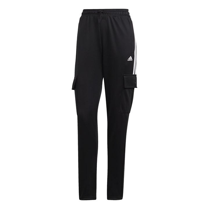 Adidas Women's Black Tiro Cargo Tracksuit Bottoms in Size XS, Sports Direct