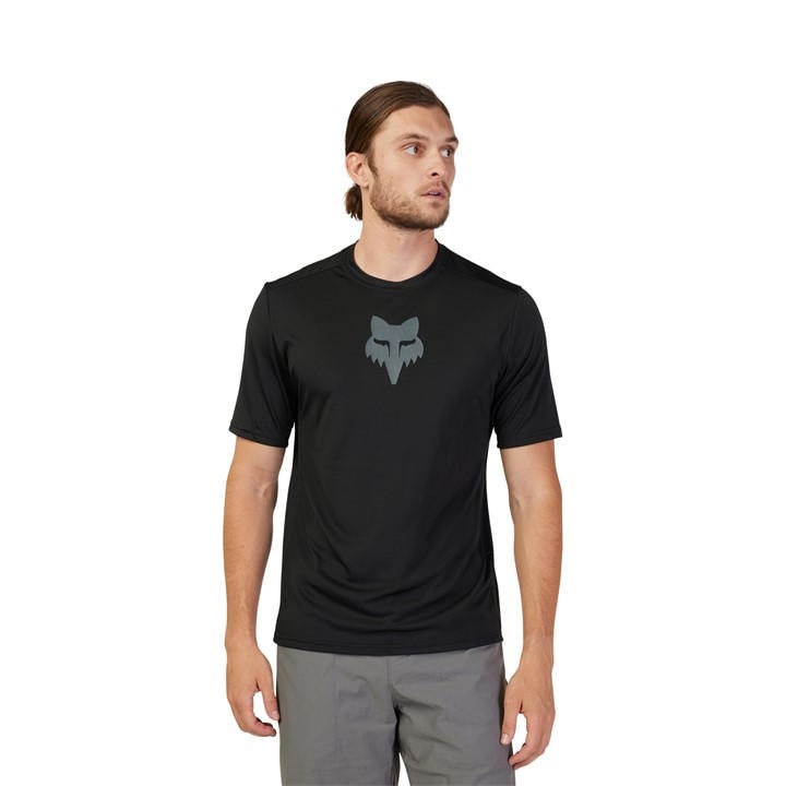 Fox Men's Black Ranger Lab Head Jersey in Size 2XL, Sports Direct
