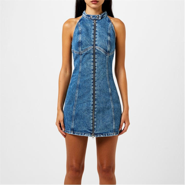 Diesel Women's Blue De Lulu Short Dress