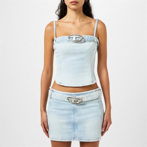 DIESEL - Women's De Lucy Denim Tank Vest