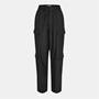 Black - Jack Wills - Wide Leg Cargo Pants