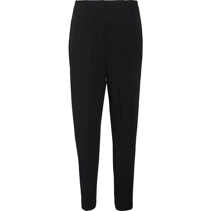 Vero Moda Women's Black Vmsandy High-Waisted Tapered Trousers in Size 29 L28, Sports Direct