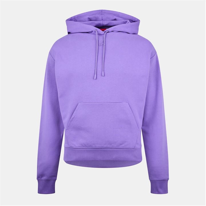 Hugo Women's Purple Over The Head Hoodie in Size 12, Sports Direct