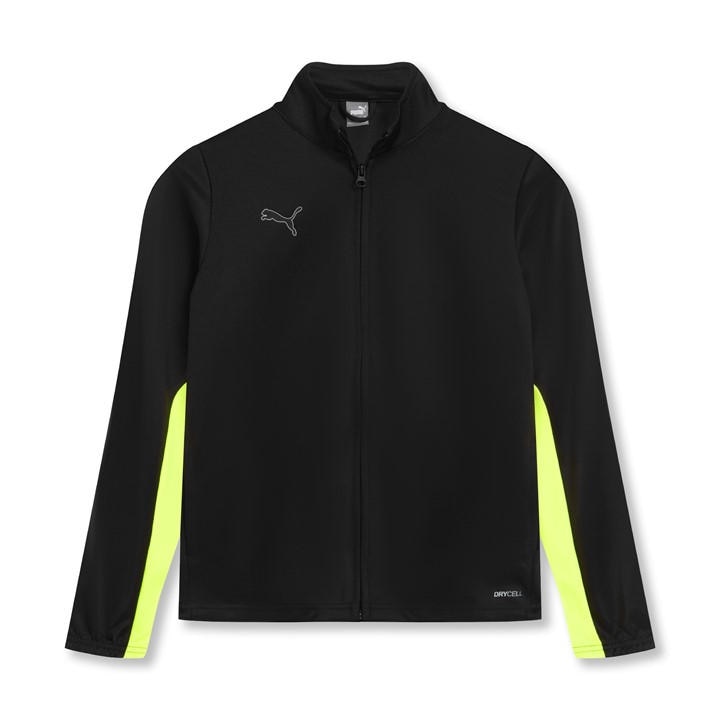 Puma Boys Black Finesse Performance Tracksuit Set  in Size 11 - 12 Years, Sports Direct