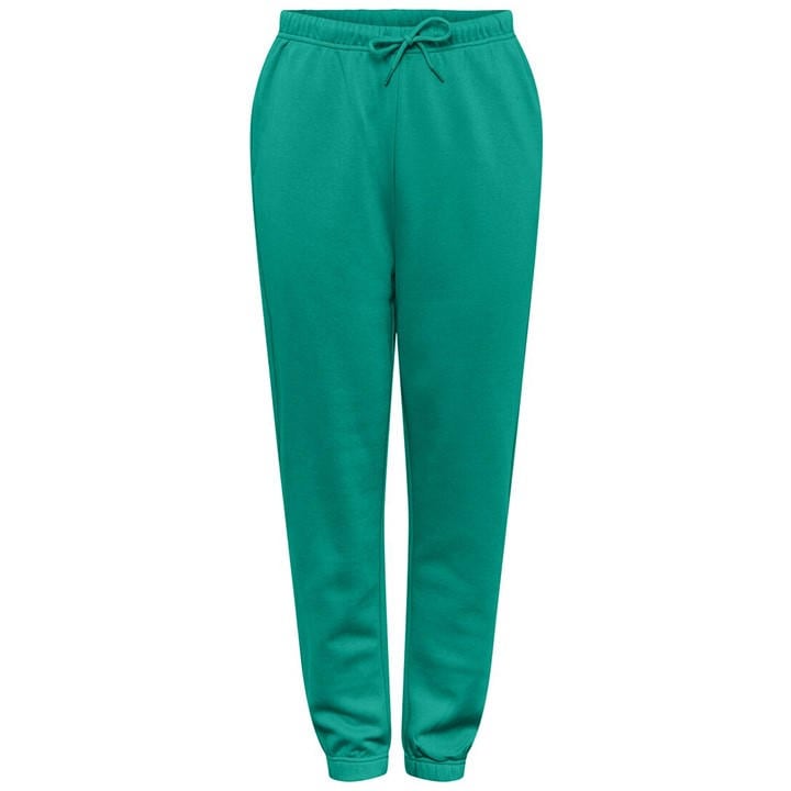 Pieces Women's Green Heavyweight Closed Hem Fleece Joggers in Size 10, Sports Direct