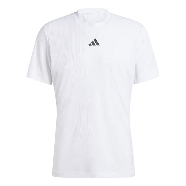 Adidas Men' White Airchill Tennis Tee Pro in Size S, Sports Direct