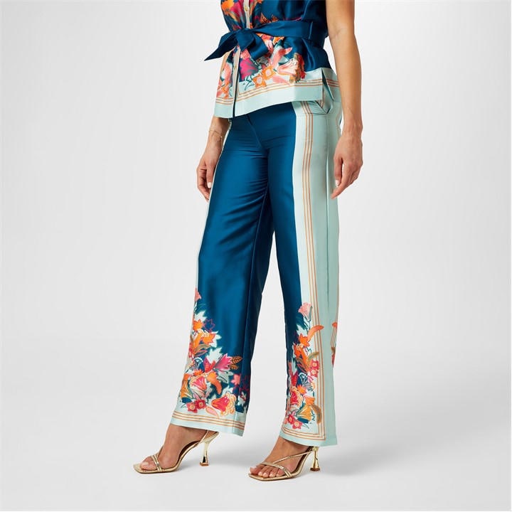 Biba Women's  Border Print Trouser in Size 8, Sports Direct